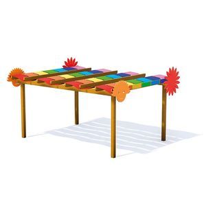 Mehrzwecküberdachung für Spielplätze 1