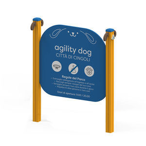 Schild für Hundepark