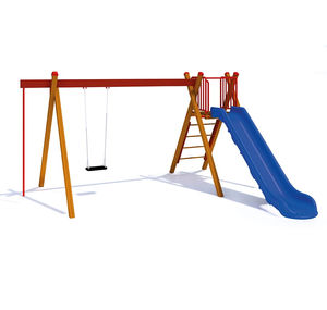 Holzschaukel