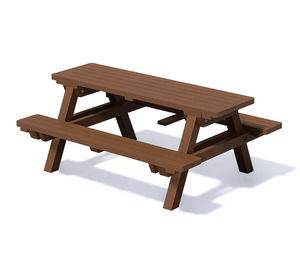 klassischer Picknicktisch