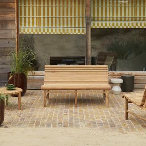 moderne Gartenbank