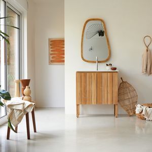 Waschbeckenmöbel für Friseursalons / für Privatgebrauch