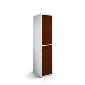 Stahlblech-Garderobenschrank