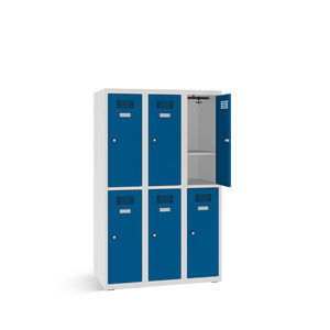 Stahlblech-Garderobenschrank 1