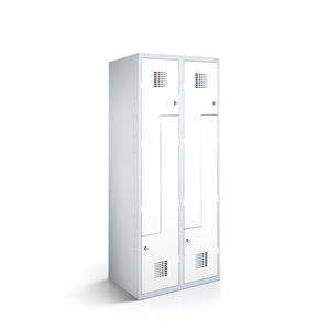 Garderobenschrank / pulverbeschichteter Stahl