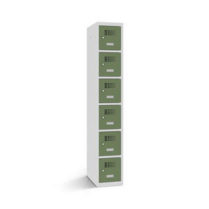 Stahlblech-Garderobenschrank 1