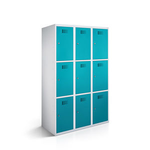 Stahlblech-Garderobenschrank 1