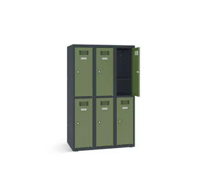 Garderobenschrank / pulverbeschichteter Stahl 1