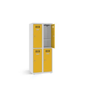 Garderobenschrank / pulverbeschichteter Stahl 1