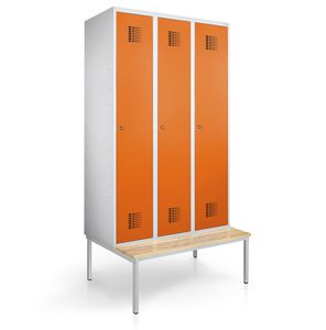 Stahlblech-Garderobenschrank 1