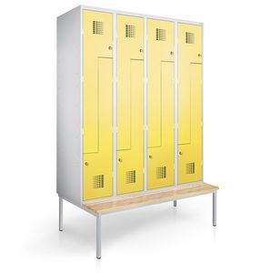 Stahlblech-Garderobenschrank 1