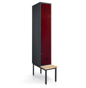 Stahl-Garderobenschrank