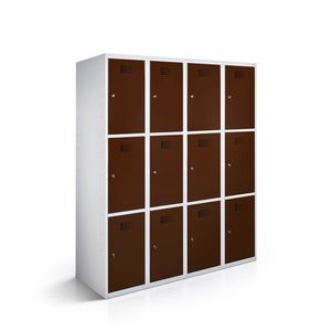 Garderobenschrank / pulverbeschichteter Stahl 1