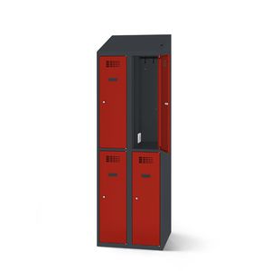 Garderobenschrank / pulverbeschichteter Stahl 1