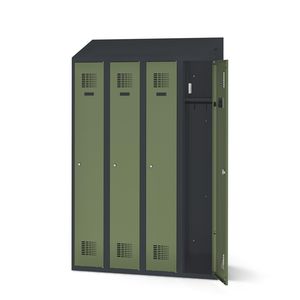 Stahl-Garderobenschrank 1
