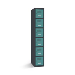 Stahlblech-Garderobenschrank 1