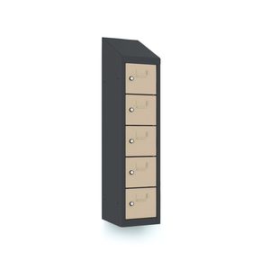 Garderobenschrank / pulverbeschichteter Stahl 1