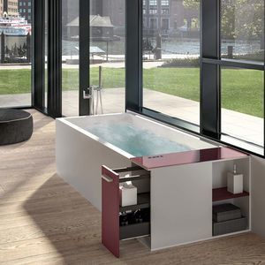 Badewanne in Wandnähe 1