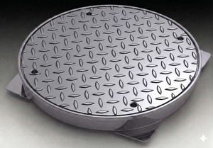 Edelstahl-Schachtdeckel