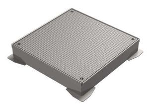 Schachtdeckel / galvanisiertem Stahl