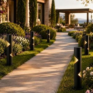 Leuchtpoller für Garten