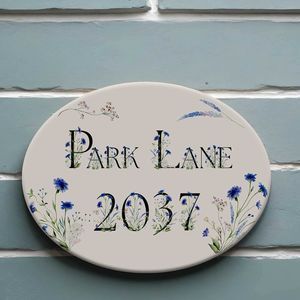 wandmontiertes Schild 1
