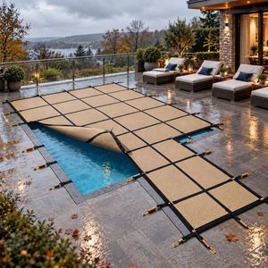 Ösen-Poolabdeckung