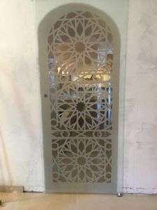 texturierte Glasscheibe 1