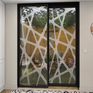 Glasscheibe mit Sandstrahlung
