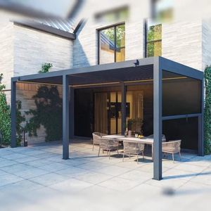 angebaute Pergola