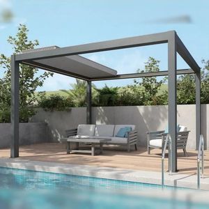 angebaute Pergola