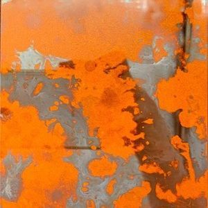Glas-Dekorplatte