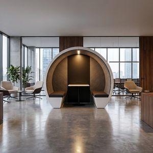POD-Büro / mit integrierter Beleuchtung