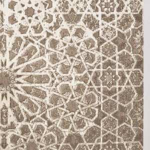 moderner Teppich / mit geometrischem Muster / Arabesken / Polyester