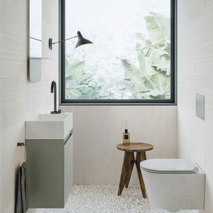 Hängendes WC / Keramik / Spülrandlos - CLASSY 55X35 - NEWFLUSH