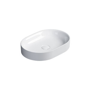 Aufsatzwaschbecken / oval / Keramik / modern