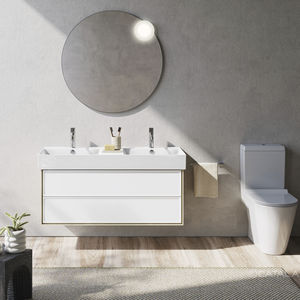 doppeltes Waschbecken
