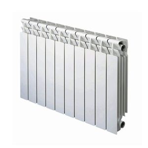 Heißwasser-Heizkörper / Aluminiumguss / modern / wandmontiert