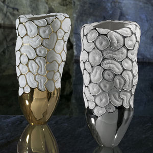 moderne Vase / Porzellan