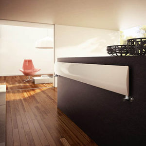 Heißwasser-Heizkörper / Aluminium / modern / für Badezimmer