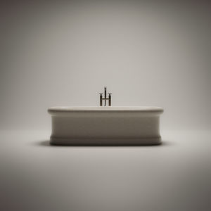 ovale Badewanne 1