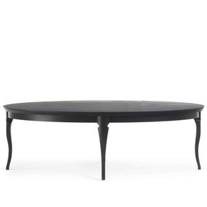 klassischer Couchtisch / Massivholz / aus Esche / Holzfurnier