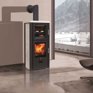 Kaminofen mit Backofen 1