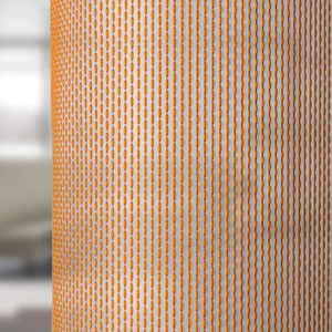 Uni-Gardine / Polyester / flammenhemmend