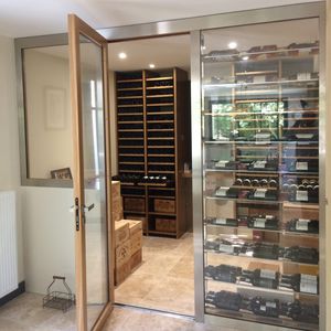 freistehender Weinkühlschrank