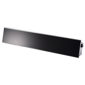 wandmontierter Heizstrahler / elektrisch / Objektmöbel / Keramik