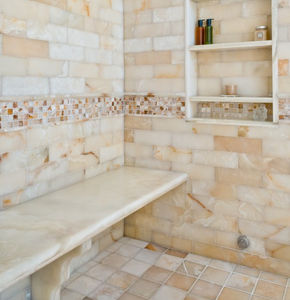 Badezimmer-Fliesen - AZUL CIELO - ARTISTIC TILE - Wand / bodenstehend