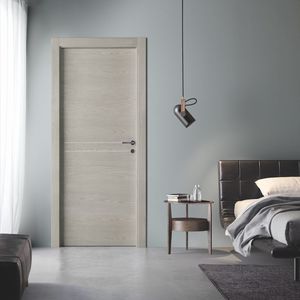 Tür für Innenbereich / einflügelig / Laminat