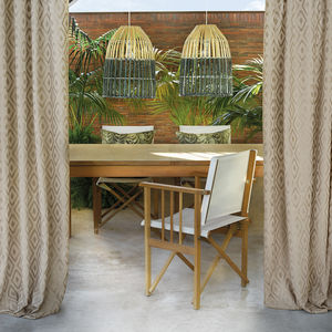Gardine / geometrisches Muster