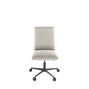 moderner Bürostuhl / mit Rollen / sternförmiger Fuß / Polster